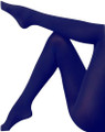 Navy Blue Opaque Pantyhose Tights 8062