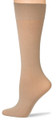 Beige Opaque Knee Highs 8104