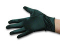 Hunter Green Short Satin Gloves 5111