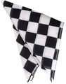 Black and White Checkered Bandanna 1965
