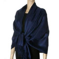 Navy Pashmina Shawl 2108