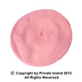 Light Pink Wool Beret 1368