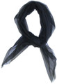 Black Square Chiffon Scarf 2150