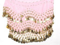 Light Pink Bellydance Gypsy Scarf 2062
