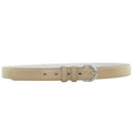 DOZEN Tan 1 Inch Skinny Belts Mix Sizes 2612A