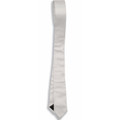 White Satin Skinny Narrow Tie 1273