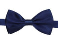 Satin Bow Tie Navy Men's 6835