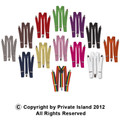 Classic Suspenders Mixed Colors DOZEN 1291A
