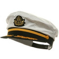 Admiral Yacht Hat with Yellow Band 1340