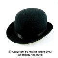 Derby Hat Black Felt 1496