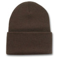 Long Beanie Hat Brown 5752