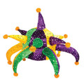 Original "BIg Easy" Mardi Gras Sequined Jester Hat 5879