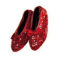 Adult Sequin Ruby Shoe Covers 1702