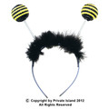Sequin Bee Antenna Headband 1686