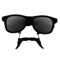 Incognito Sunglasses S2 Black Mustache Wayfarer 7099