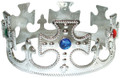 Silver King Costume Crown 1441