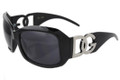 Black Womans Designer Sunglasses Shades 7050