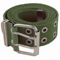 Grommet Belts Olive Canvas Two Hole Mix Sizes Dozen 2284A