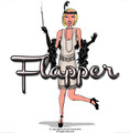 Black Flapper Instant Costume 4412