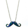 DOZEN 14" Mustache Mood Necklaces 6692