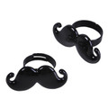 Black Mustache Ring 6647