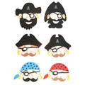 Foam Pirate Masks Dozen 1814