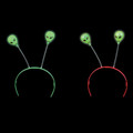 Glow in the Dark Alien Head Boppers 1833