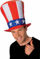 Patriotic USA Stovepipe Hat 4th of July 5925