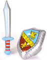 Inflatable Costume Accessory Knight Sword & Shield Set 1778