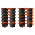 Orange Sunglasses Dozen 1053D