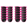 Hot Pink Sunglasses Dozen 1054D