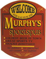 Sports Pub Sign - Personalized