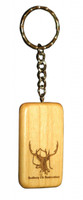 Custom Wood Key Chain - Rectangle