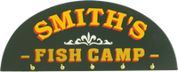 Fish Camp Key Rack