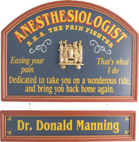 Anesthesiologist Office Sign | Anesthesiologist Gift