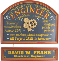 Engineer Gift | Engineer Sign | Engineer Plaque