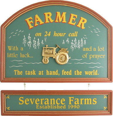 Farmer Gift | Famer Sign | Farmer Plaque