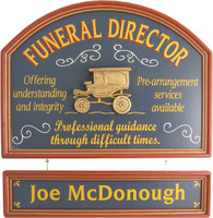 Funeral Director Gift | Funeral Director Sign | Undertaker Gift