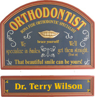 Orthodontist Sign | Orthodontist Gift | Orthodontist Plaque