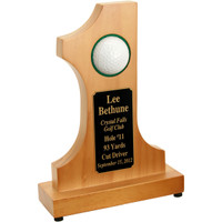 Hole In One Award #1 In Oak
