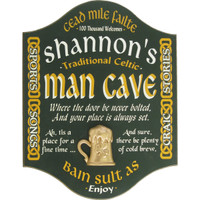 Irish Man Cave Sign Personalized
