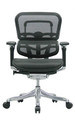 Ergohuman V2 Chair V200MEBLK - Low Back with Black Frame and Mesh