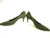 Vintage Olive Green Troylings Suede Pump