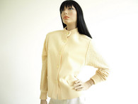 Vintage 1960s Dalton Cream Cardigan Sweater