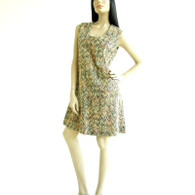 Vintage 1960s Tweed Dress - Saks 5th Avenue Chevron Dress