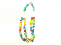 Vintage Dip Dyed Stone Necklace at Borough Vintage.