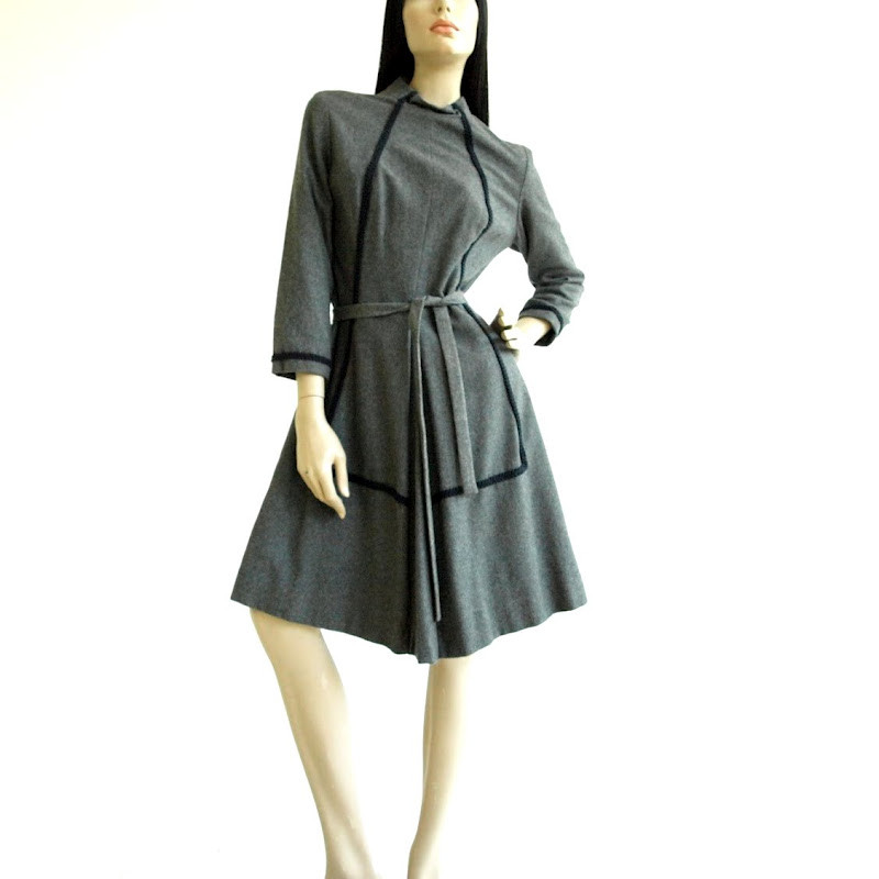 Vintage Wool Dress 116