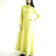 1970s Lace Maxi Dress