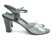Vintage Amalfi by Rangoni See Through Slingback Heels at Borough Vintage.