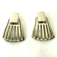 Vintage Fan Clip Earrings